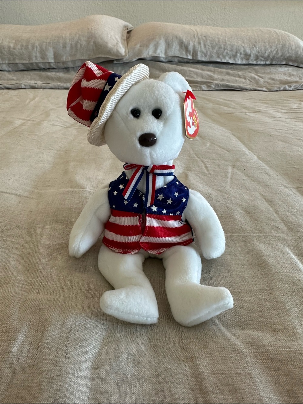 Sam Bear Beanie Baby